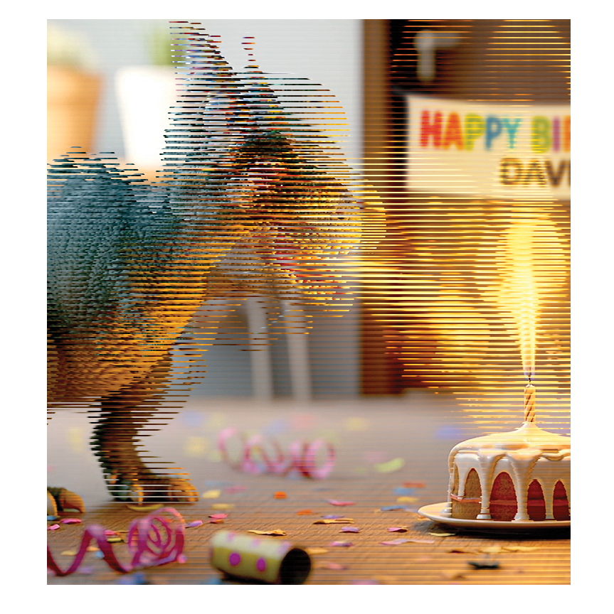 Animated invitation artwork